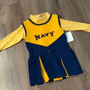 NWT Navy cheerleader dress